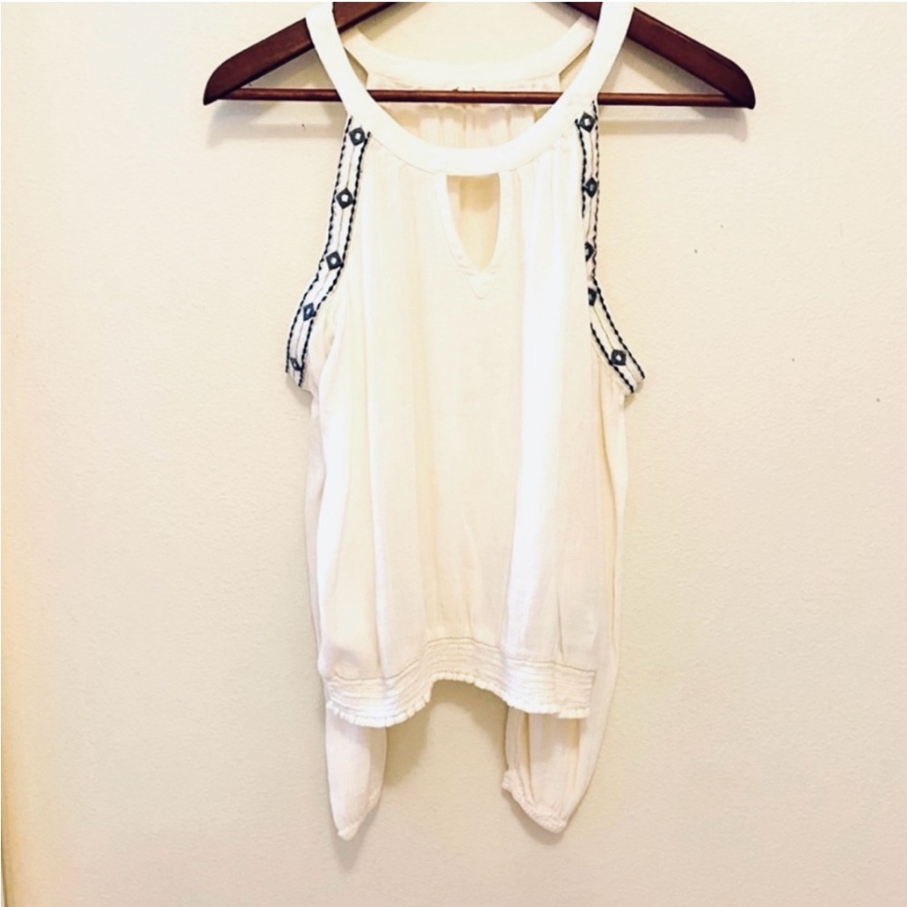 🔥2 for $5🔥Holister Women’s Open Shoulder Peasant Blouse Size: XS